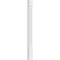 Ekena Millwork Fluted PVC Pilaster w/Standard Capital & Base, 5"W x 48"H x 2"P PILP05X048FL01-2 - alternate 3